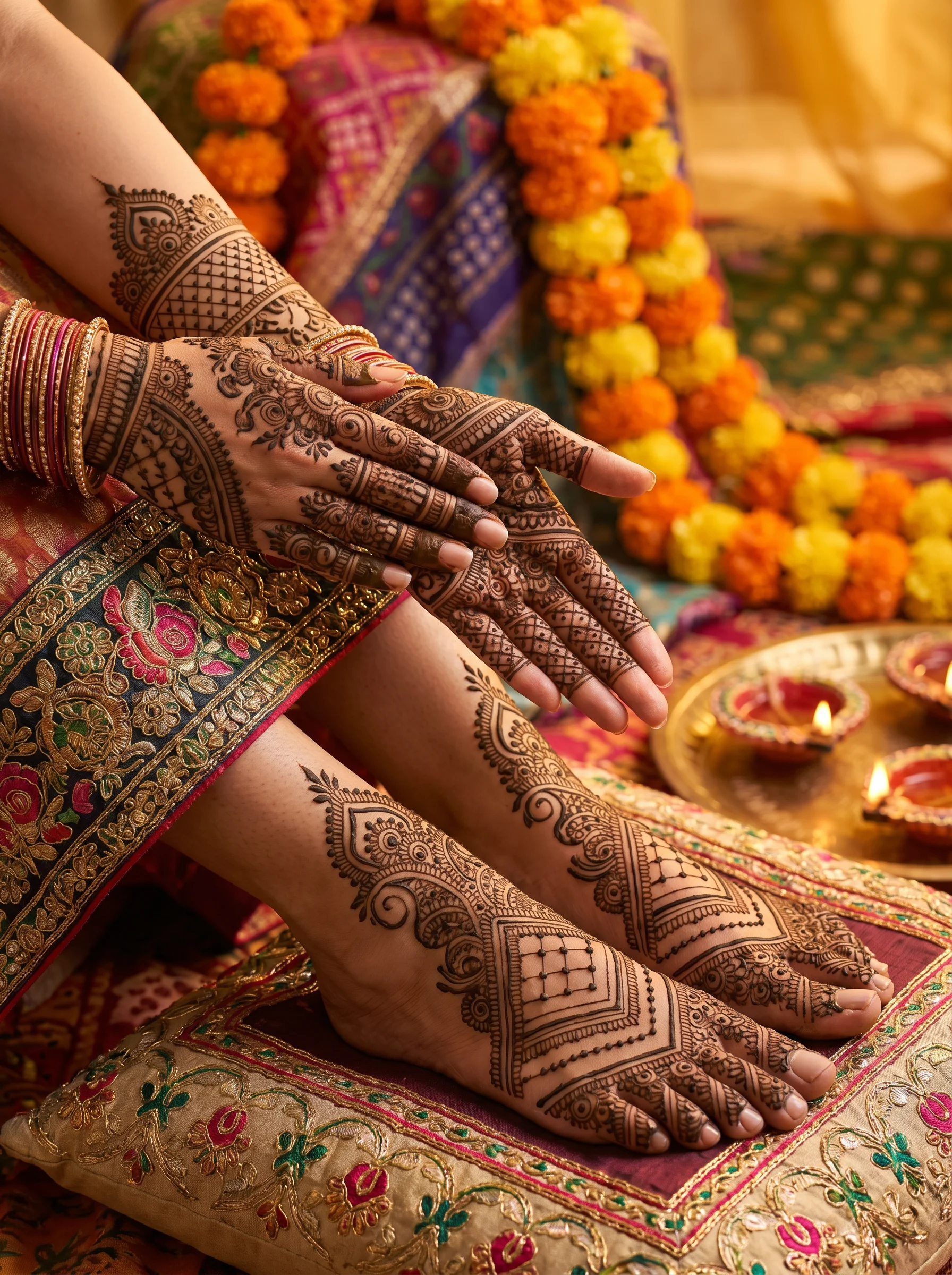 Festival and party mehndi