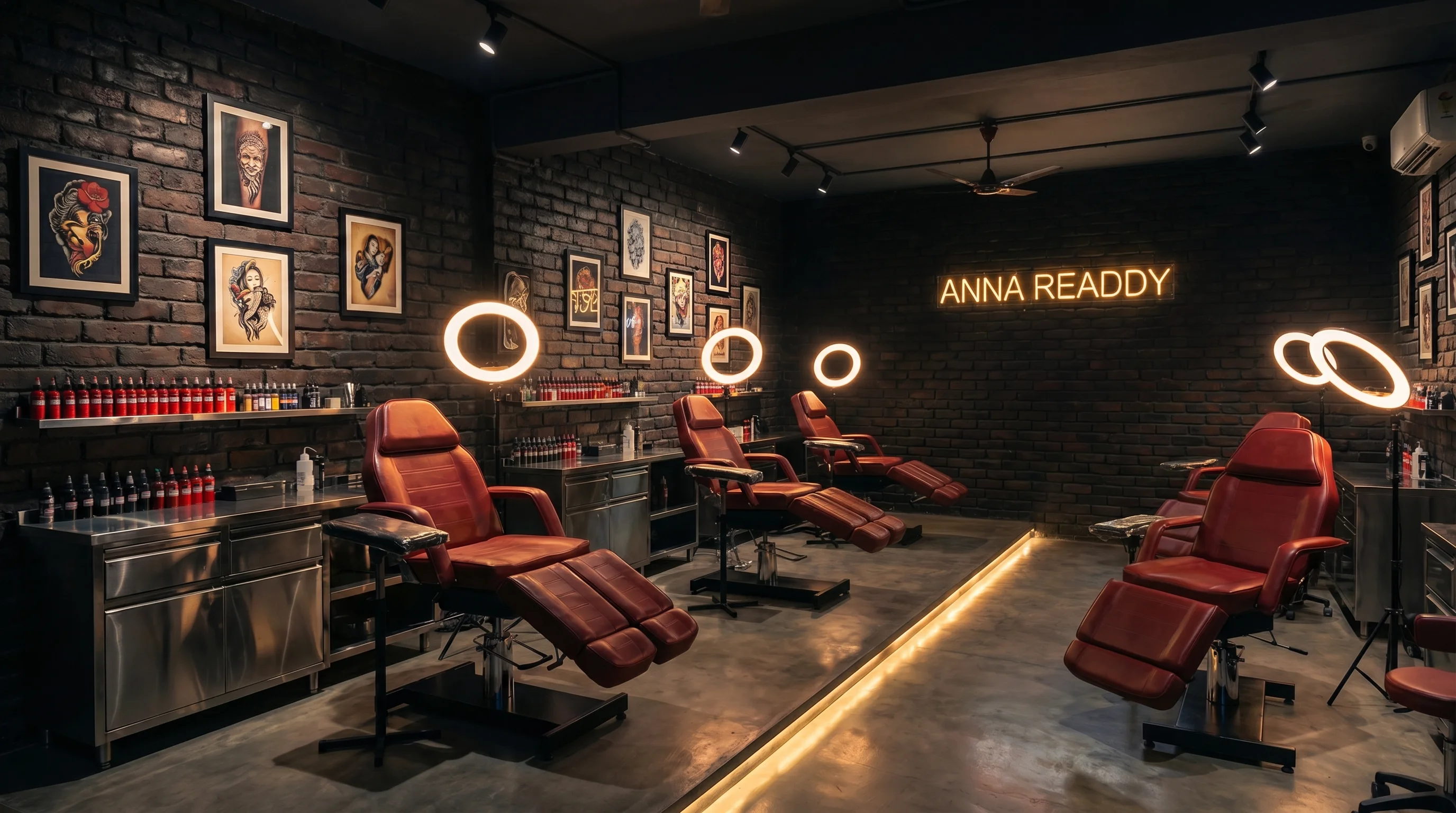 ANNA READDY studio interior